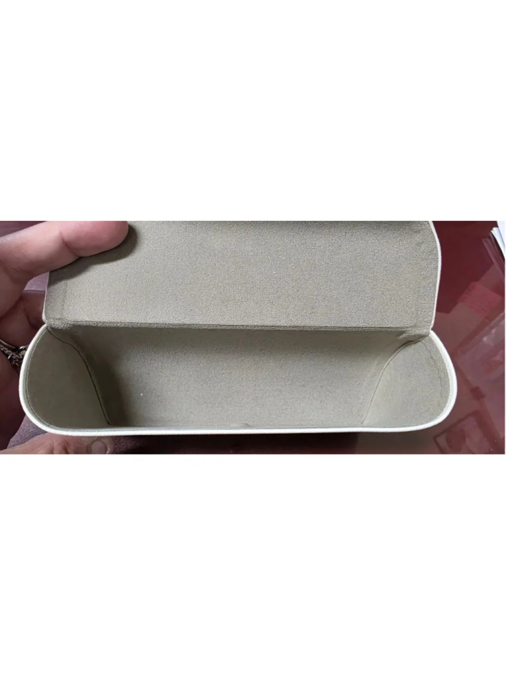 Women's Michael Kors Beige Sunglasses Case One Size